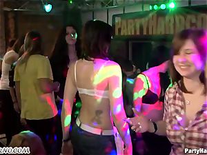 hard-core disco party with drunken supersluts and their new buddies