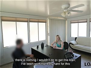 LOAN4K. Loan agent offers his help in swap for spunky hump